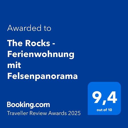 The Rocks - Ferienwohnung Mit Felsenpanorama Gerolstein Εξωτερικό φωτογραφία